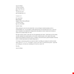 Professional Medical Letter Template example document template