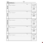 Organize Your Reading with Our Reading Log Template - Keep Track of Your Books example document template