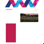 Customizable Newsletter Templates - Boost Your Email Marketing example document template