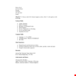 Entry Level Chemical Engineering Resume for Process, Chemistry, Skills in Plant Chemical example document template