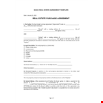 basic-real-estate-agreement-template