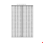 Sin Cos Tan Chart example document template