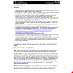 Summer Job Contract Template example document template