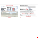 Best Comment Card Template - Find Your Favorite Design | Bonita example document template