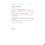 Employee Warning Letter Template - Addressing Issues, Performance, and Conduct example document template