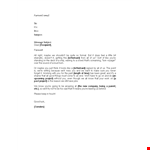 Farewell Email Template - Say Goodbye Professionally example document template