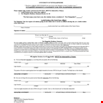 Proof of Residency Letter for Students in New Hampshire - Verify State Domicile example document template
