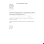 Employee Loan Application Letter Template example document template 