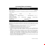Reseller Contract Agreement Sample example document template 