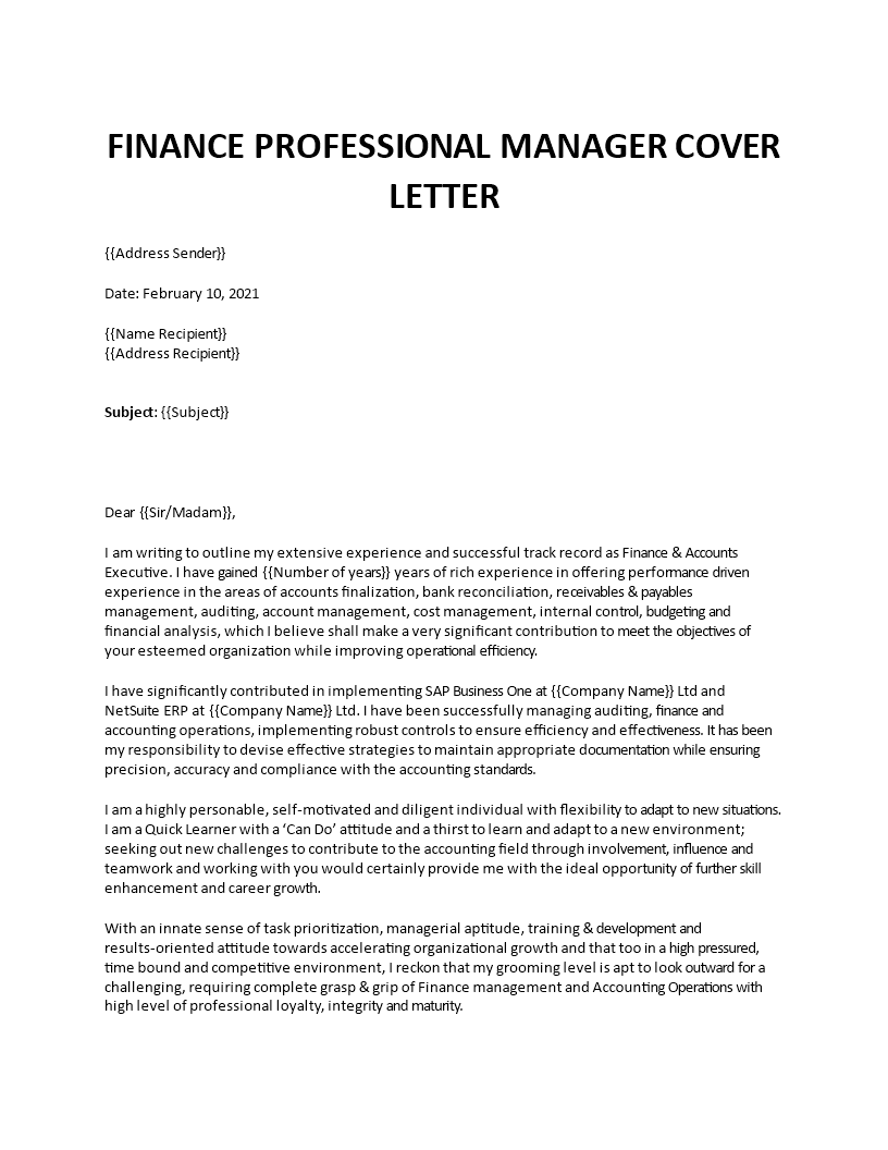 example of application letter for microfinance