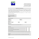 Employment Application Template - Easily Apply for Council Positions example document template
