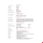 Dental Student Curriculum Vitae example document template