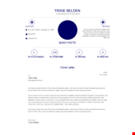 Professional Modern Resume Template with Cover Letter | Lorem Ipsum Industry example document template 