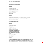 Diet Recipe Book Template | Chicken with Lemon and Pepper | Healthy Ingredients for Delicious Taste example document template
