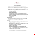 Company Laptop Policy Template - Ensure Effective Management of Laptops and Accessories example document template