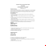Construction Project Accountant Resume Sample example document template