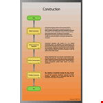 Construction Chart Template example document template