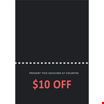Coupon Template Free example document template 