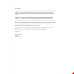 Job Recommendation Letter From Professor example document template
