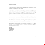 Example Of Letter Of Recommendation For Graduate School example document template