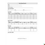 Get Your Itinerary Confirmation & Details - Easy & Fast example document template