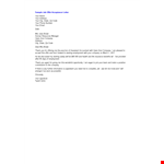 Job Offer Acceptance Letter example document template 