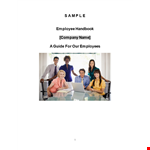 Download Employee Handbook Template for Effective Company Policies example document template