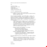 Professional cover letter Template example document template