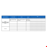 Work Plan Template - Streamlining Projects, Activities, and Solutions with Duration & Results example document template