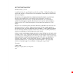 Template for Highly Effective Recommendation Letter From Manager example document template