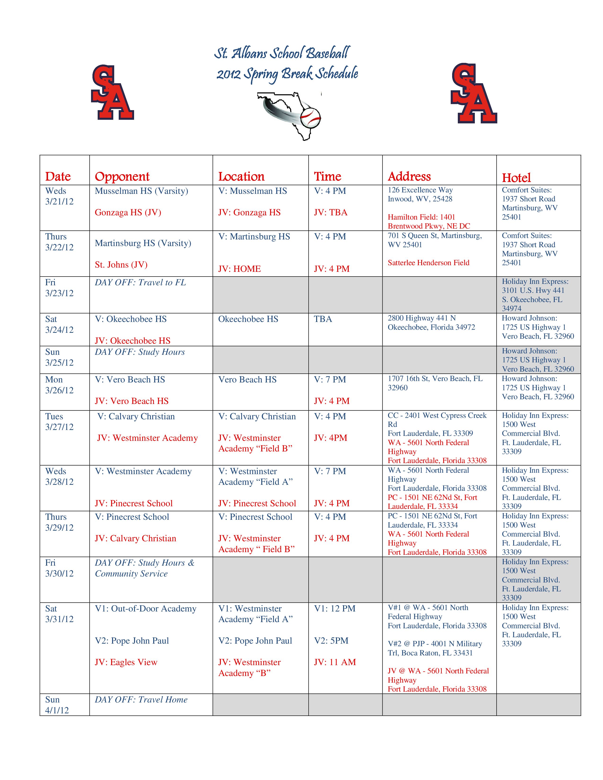 Usc Break Schedule 18 - e19e7fy