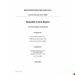 Remedial Action In Pdf example document template