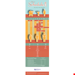Complete Vaccination Schedule for Infants and Children example document template