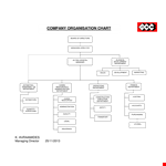 Company Hierarchy Template example document template