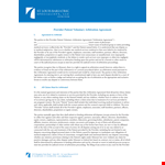 Voluntary Arbitration Agreement Template example document template