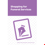 Funeral Planning Services - Choose the Right Casket | Company Name example document template