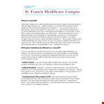 Create a Legal Living Will with our Template and Choose a Healthcare Representative example document template