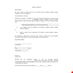Notarized Letter Template - Create Official Letters Fast example document template