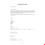 Notarized Letter Template example document template 