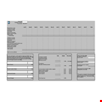 Small Business Monthly Budget Template example document template