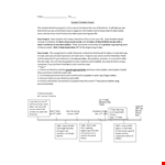Student Project Timeline Template Word example document template