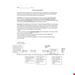 Student Project Timeline Template Word example document template 
