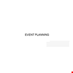 Event Planning Template - Simplify with Guest & Member Tracking example document template