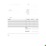 Free Sample Invoice Template example document template