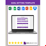 Goal Setting Worksheet example document template
