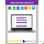 Goal Setting Worksheet example document template 