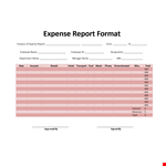 Easily Track Your Business Expenses with Our Expense Report Template - Download Now! example document template