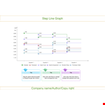 Step Line Graph Chart Template example document template