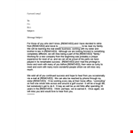 Farewell Email Template - Create a Memorable Goodbye with our Working Farewell Email Template example document template