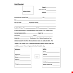 Motorcycle and Scooter Receipt Example example document template